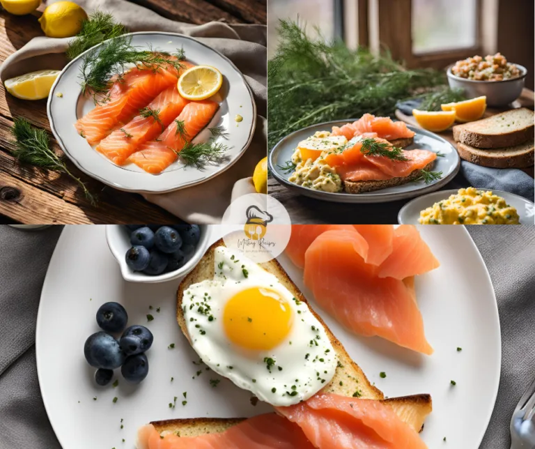 smoked salmon breakfast