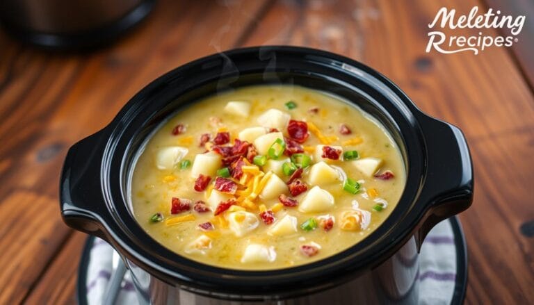 crock pot crack potato soup